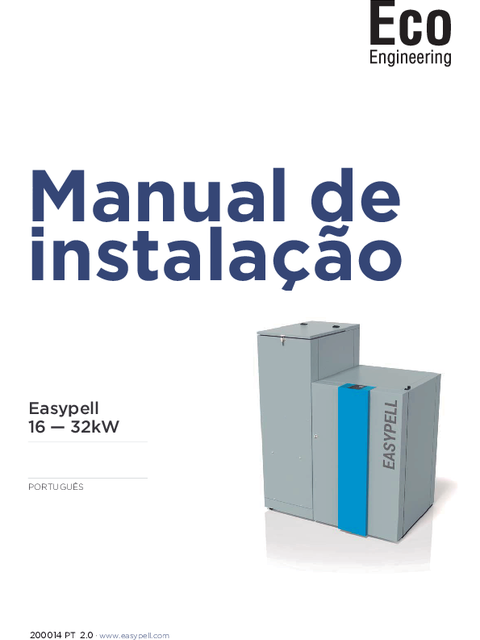 Caldeira Easypell manual de instalacao V1