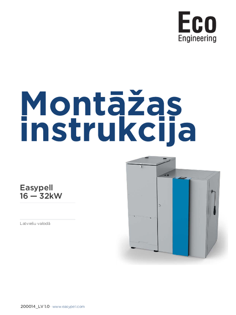 Easypell Montazas instrukcija Latvia
