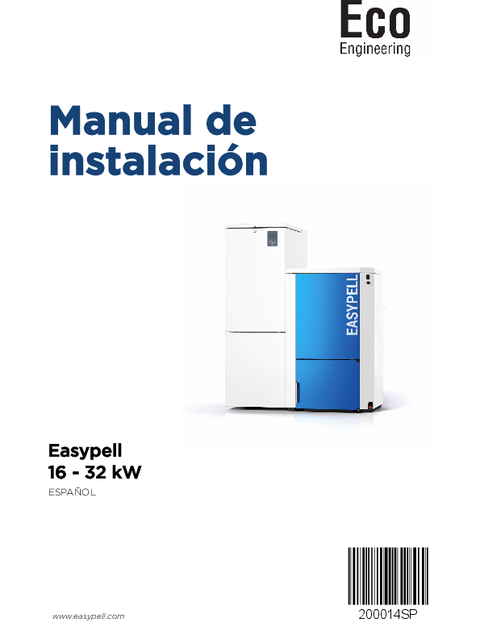 Easypell caldera a pellets manual de instalación V2
