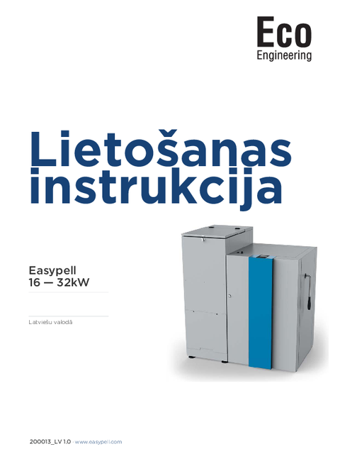 Easypell lietosanas instrukcija Latvia